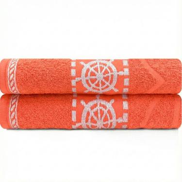 Imagem de Jogo de Toalha Praia e Piscina Banhão Gigante 100% Algodão Felpuda 2 Peças Marcotex