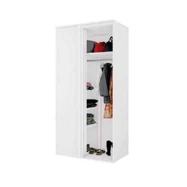 Imagem de Módulo para Closet sem Porta Canto Reto 100% MDF - Belmax