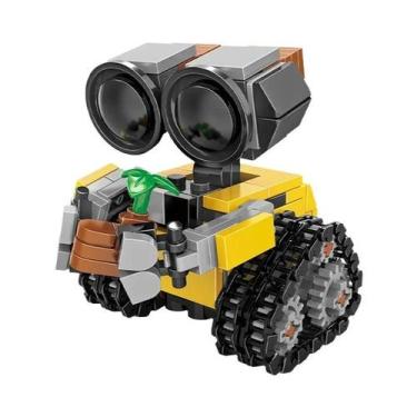 Imagem de Robô Wall-E MOC: Blocos De Montar Do Filme Disney, Boneco De Ação Mech