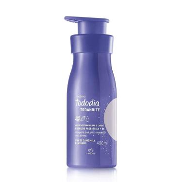 Imagem de Creme Noturno Para o Corpo Tododia Todanoite Chá de Camomila e Lavanda 400ml QHS - Natura