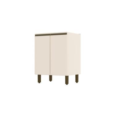 Imagem de Balcão De Cozinha 60 Cm 2 Portas Connect Henn Off White