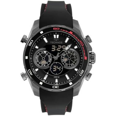 Imagem de Relógio Technos Masculino Ts Digitech Preto - Bj3530ab/2p Bj3530ab/2p
