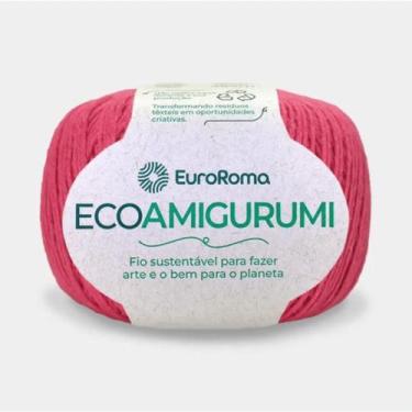 Imagem de Linha EcoAmigurumi 254 m - EuroRoma, 1070 Melancia