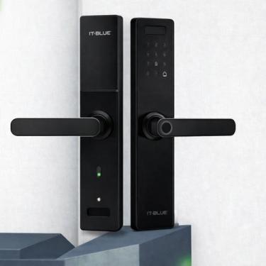 Imagem de Fechadura Eletrônica Abertura App e Bluetooth - Atena