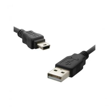 Imagem de Cabo USB 2.0 PC-USB1803 a Macho X Mini USB 5 Pinos 1,80M Alta Taxa de Transferência Plu...