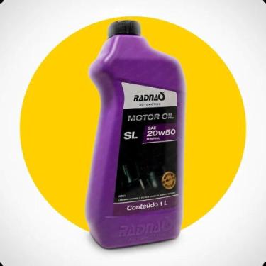 Imagem de Óleo Motor Carro 20w50 Mineral Sl Sae 1 Litro Radnaq - Congratulations