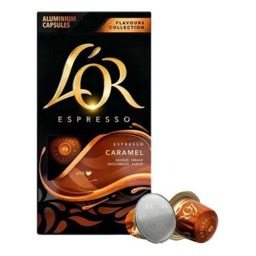 Imagem de Cápsulas Café L'or Caramelo Compatíveis Nespresso 10 Un Arom - Congrat