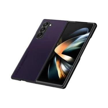 Imagem de Capa De Telefone Em Plástico Duro À Prova De Choque Em Fibra De Carbon