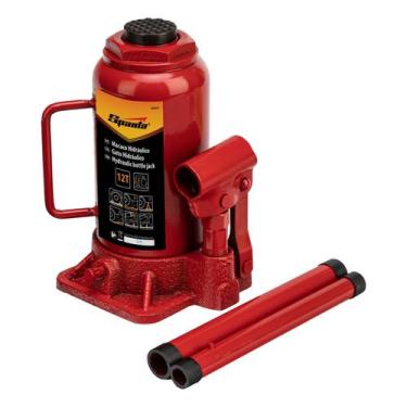 Imagem de Macaco Hidráulico Tipo Garrafa 12 Toneladas Elevação 210-400mm Sparta