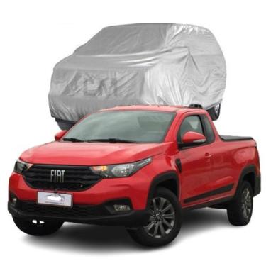 Imagem de Capa Para Fiat Strada Freedom Cabine Simples Impermeável com Forro Cen
