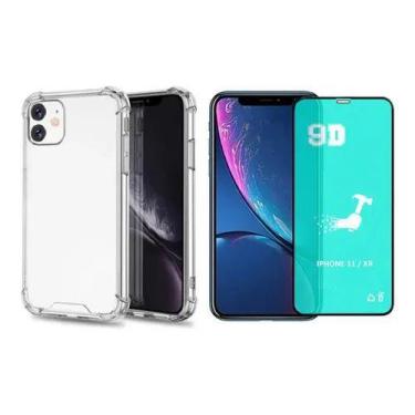Imagem de Kit Capinha Antichoque + Película Nanogel 9d Para iPhone 11 - Universo