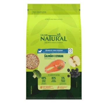 Imagem de Ração Guabi Natural Cães Adultos Raças Mini e Pequenas Salmão e Cevada