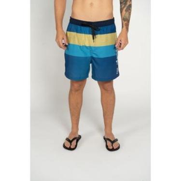 Imagem de Boardshort Quiksilver Everyday Reconnect Stripe 17 Azul-Azul-M-Masculino