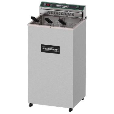 Imagem de Fritadeira Elétrica Zona Fria Metalcubas 18 Litros 8000W 220V FOE 18 P