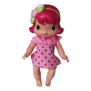 Imagem de Boneca Musical Baby Moranguinho Brinquedo Fofinho e Interativo para Be