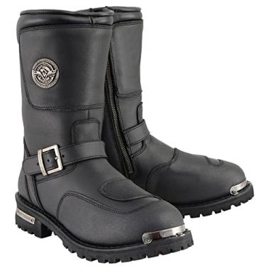 Imagem de Botas masculinas de couro MBM9070 da Milwaukee com proteção reflexiva para canos e equipamentos – 11