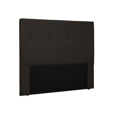 Imagem de Cabeceira Aquilla Para Cama Box King 195cm Corino - D`Rossi Marrom