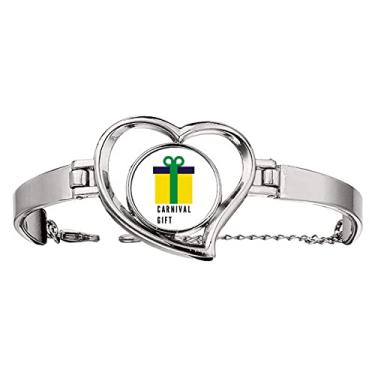 Imagem de N/A N/A Bracelete de Arte, Carnaval, Rio, Art Deco, Moda e Coração, Joia, medium, metal