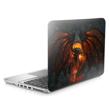 Imagem de Skin Adesivo Protetor Para Notebook 15" Dragão Dragon D13 - Skin Zabom