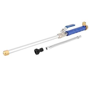 Imagem de Suuonee Pistola de água de alta pressão, pistola de água de alta pressão potente ferramenta de limpeza de bocal de pulverização para carro de jardim doméstico (#2)