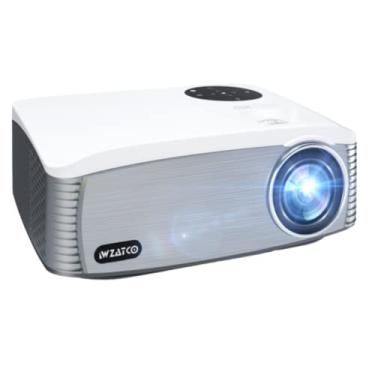 Imagem de Projetor Wzatco C6A Espelhamento 7000 Lumens Android 9 Wifi (branco)