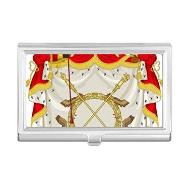 Imagem de Porta-cartões de visita com emblema nacional da Bélgica