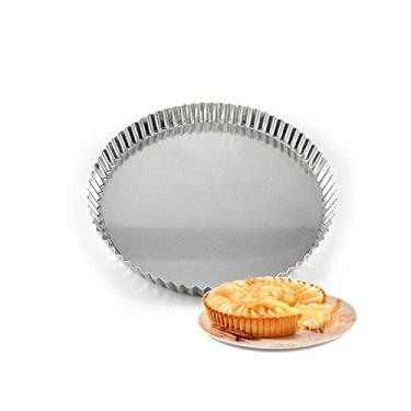 Imagem de Forma Torta Crespa Fundo Falso/Removível 24cm Em Alumínio