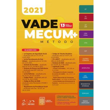 Imagem de Vade Mecum + método 2021 - 13ª edição