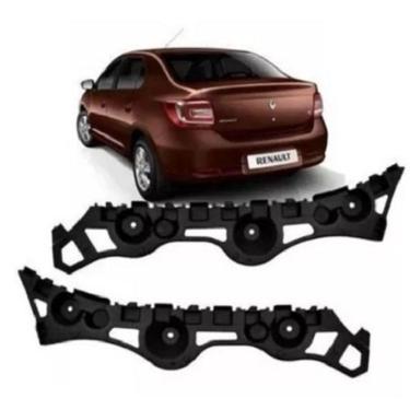 Imagem de Par Suporte Guia Parachoque Traseiro Logan 2015 16 17 A 2019