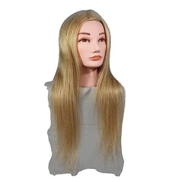 Imagem de Cabeça De Manequim Para Treinamento Cherey Natural CH807 50CM Loiro