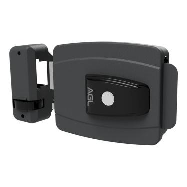 Imagem de Fechadura mini 42mm tetra 12v abert interna botão cinza AGL