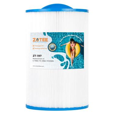 Imagem de ZOTEE Filtro de spa para banheira de hidromassagem compatível com Unicel C-7350, Caldera 50, Filbur FC-3963, PCD50N, 1019401, 73532, 1 pacote