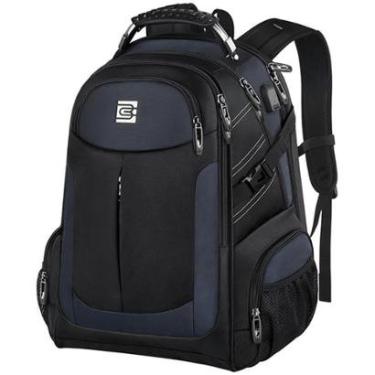 Imagem de Mochila Masculina Executiva Premium com Entrada USB e Fone de Ouvido-Masculino