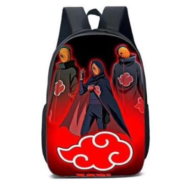 Imagem de Mochila Escolar Infanto Juvenil Anime Naruto Tobi Novidades 0561-Unissex