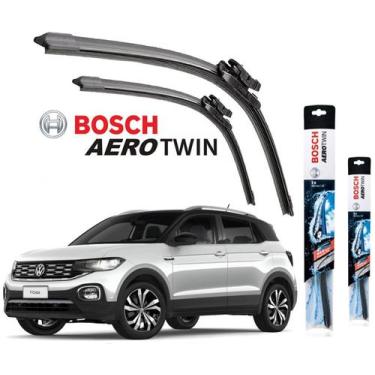 Imagem de Par Alheta Limpador Parabrisa Original Bosch Aero Twin Vw T Cross 2019