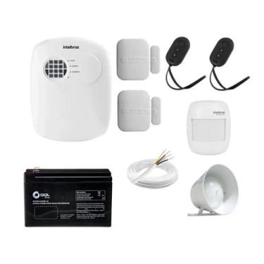 Imagem de Kit Completo Central Alarme Intelbras Anm 24 Net New