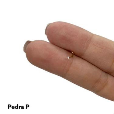 Imagem de Piercing Nariz Ouro 18k Ponto De Luz Mini Ponto - RaraSteel Piercing, 