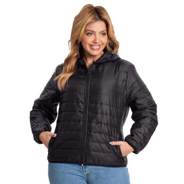 Imagem de Jaqueta Puffer Fem Plus Size Rovitex com Capuz-Feminino