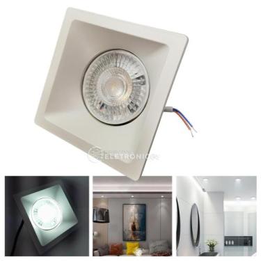 Imagem de Spot Led 6W 70Lm Direcionável Luz Forte Bivolt 110V/220V EB1151 EB1152