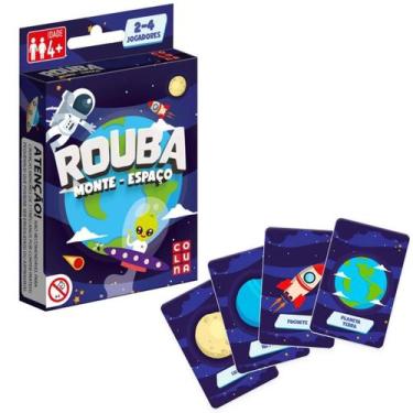Imagem de Jogo Rouba Monte Espaço Planeta Asteroide Astronauta Foguete - Pais e 