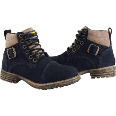 Imagem de Bota Coturno Infantil Menino Couro Macia Casual Conforto - Bell Boots,