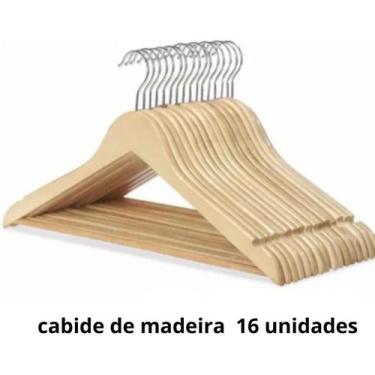 Imagem de Conjunto de Cabides Madeira Member's Mark 16 Unidades - members mark