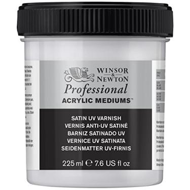 Imagem de Winsor & Newton Acrílico Profissional Médio, Verniz UV acetinado, 225 ml (215.5 g)