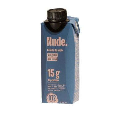 Imagem de Bebida de Aveia com Cacau Sem Glúten Nude 250ml - Nude.