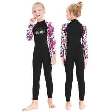 Imagem de Macacão Roupa Infantil Praia Surf Uv50+ Pronta Entrega - Tubarão Shop,