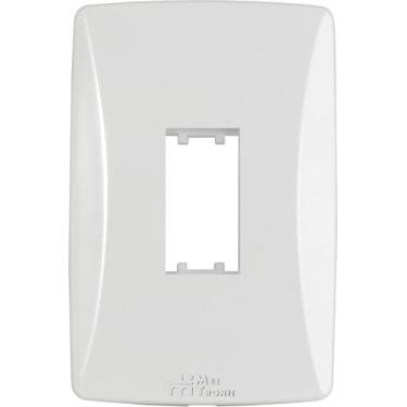 Imagem de Placa 4x2 Para 1 Modulo Vertical Petra - Mill - Mectronic
