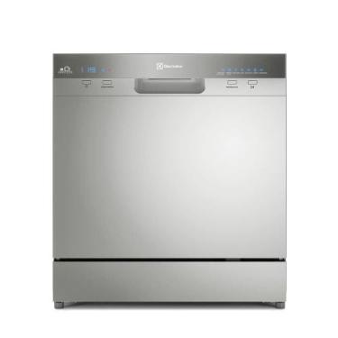 Imagem de Lava-Louças Electrolux Prata 8 Serviços LL08S, 127