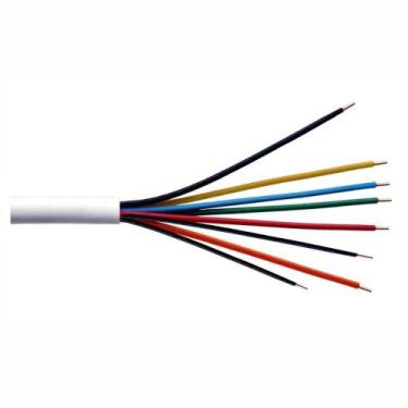 Imagem de Cabo "Tipo CCI" Branco para Alarmes 4 Pares/ Sólidos 8 vias - DNI 8x40
