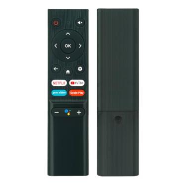Imagem de Controle remoto de voz de substituição compatível com Saba SA24S56A11 SA32S77A11 SA43K77A11 SA50K77A11 SA55K77A11 TV LED HD Smart Android Television