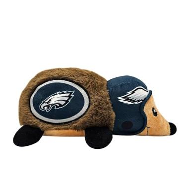 Imagem de NFL Philadelphia Eagles Brinquedo de ouriço de pelúcia para cães e gatos, brinquedo legal macio para animais de estimação para diversão e brincadeiras interativas, brinquedo de mastigar cachorro com